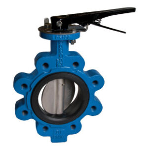FIVC Butterfly Valve (Ductile Iron – PN 16 – Lugged – Hand lever – Vulcanized – w/Pin – EN 1092-2)
