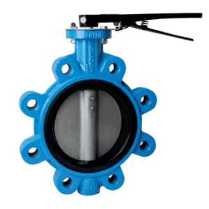 FIVC Butterfly Valve (Ductile Iron – PN 25 – Lugged – Hand lever – Vulcanized – w/Pin – EN 1092-2)